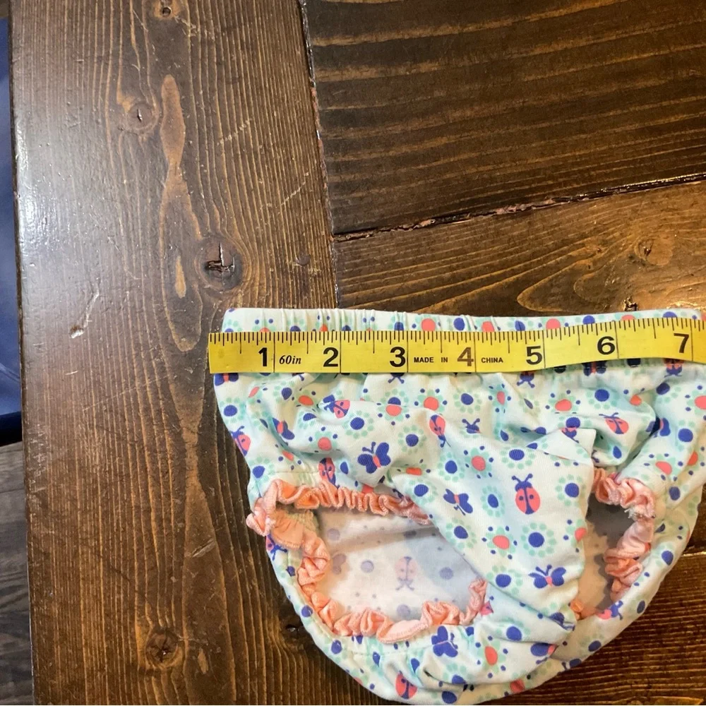 Matilda Jane Kids' Blue and Pink Ruffle Bloomers - Picture 3 of 3